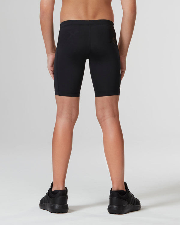 Core Boys Compression Shorts, Black/Black