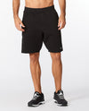 COMMUTE 9 INCH SHORTS - BLACK/TURBULENCE