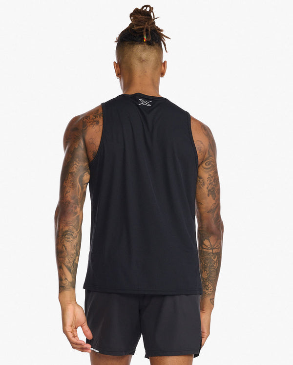 Aero Tank, Black/Silver Reflective