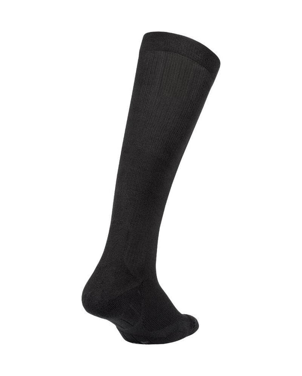 24/7 Knee Length Compression Socks, Black/Black